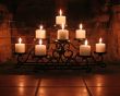 Candles and bricks Wallpaer