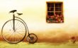 Bike and window Wallpaer