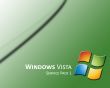 Vista SP1 green Wallpaer
