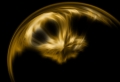 Black n Golden Wallpaer