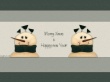 Snowman reflection Wallpaer