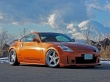 Nissan 350Z orange Wallpaer