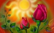 Sun Rose Wallpaer