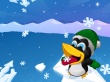 Christmas Tux Wallpaer