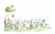 Happy Village Wallpaer