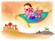 Flying Carpet Wallpaer
