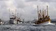 Ships in harbour Wallpaer