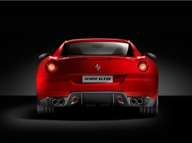 Ferrari 599 GTB back Wallpaper