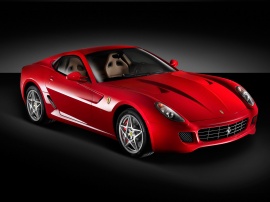 Ferrari 599 GTB red Wallpaper