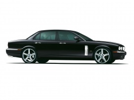 Jaguar XJR black Wallpaper
