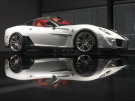 Ferrari 599 GTB side Wallpaper