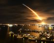 Rocket launch night Wallpaer