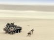 Troops in the desert Wallpaer