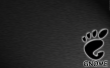 Black Gnome print Wallpaer