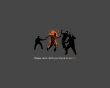 Ninjas sketch Wallpaer