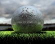 Sphere on grass Wallpaer