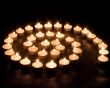 Spiral candles Wallpaer