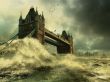 London Bridge flood Wallpaer