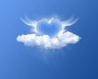 Blue heart Wallpaer