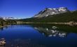 Blue lake reflections Wallpaer