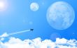 Plane vector Wallpaer