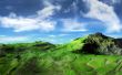 Vegetation hills Wallpaer