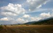 Haystacks on field Wallpaer