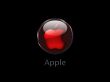 Red Apple logo Wallpaer