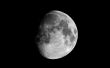 Grayscale moon Wallpaer
