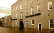 Flooded buildings Wallpaer