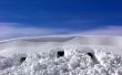 Snow caves Wallpaer