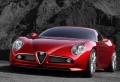 8C Competizione Front Wallpaer