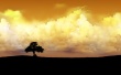 Alone tree left Wallpaer