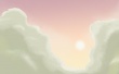 Digital sky pink Wallpaer