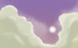 Digital sky purple Wallpaer