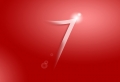 Windows 7 Red Wallpaer