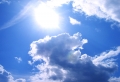 Sun n Clouds Wallpaer