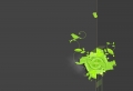Green & Black Wallpaer