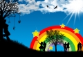 Dreamy Rainbow Wallpaer
