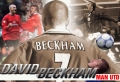 David Beckham in Man United  Wallpaer