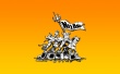 NetBSD orange Wallpaer