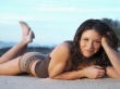 Kate on the beach Wallpaer