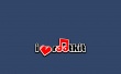 I heart rootkit blue Wallpaer