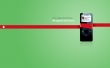 iPod Nano black Wallpaer