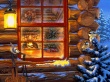 Christmas window Wallpaer