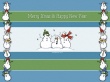 Snowmen party Wallpaer