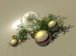 Holidays Gold Wallpaer