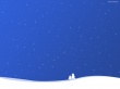 Blue Christmas Wallpaer