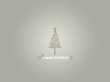 Grey Christmas Wallpaer