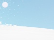 Winter white blue Wallpaer